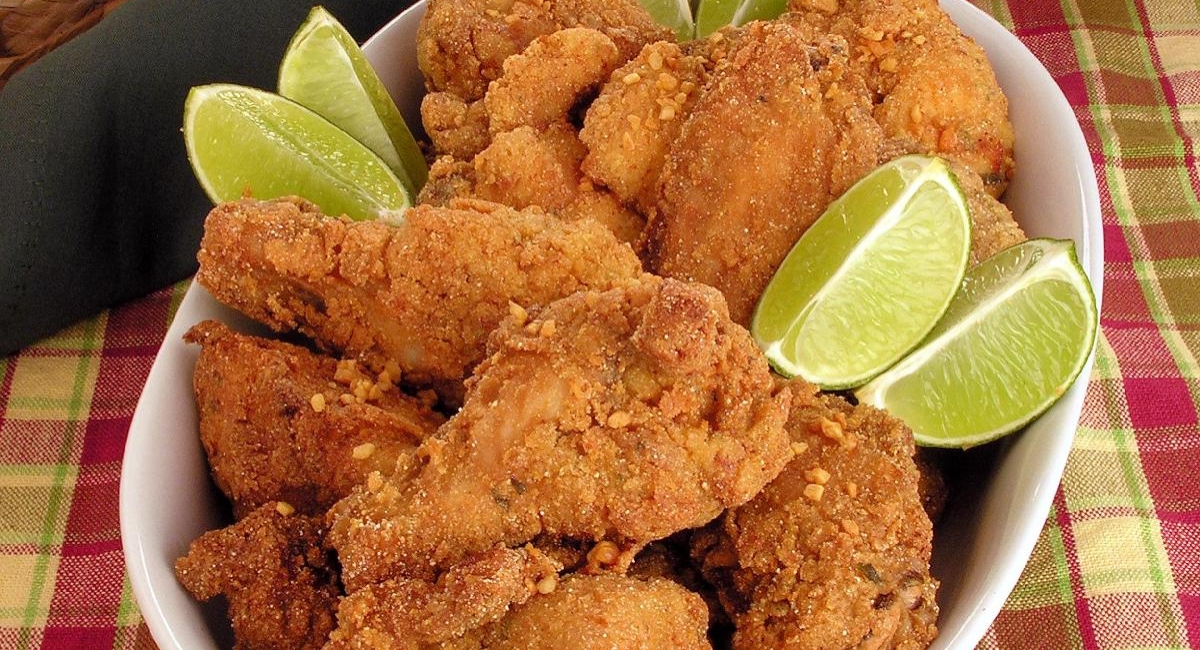 Frango Frito com Alho