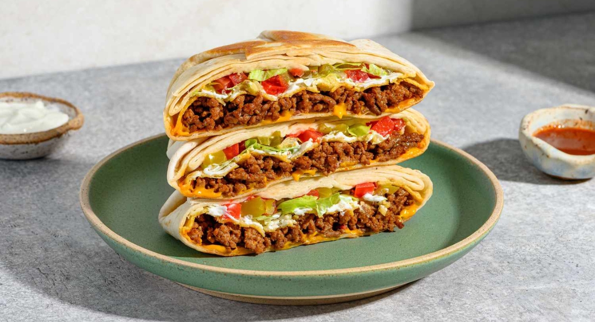 Homemade Crunchwrap Supreme