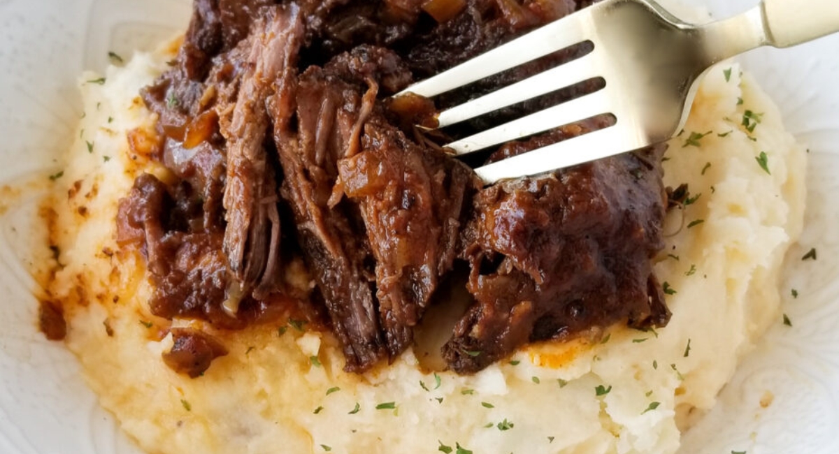 BBQ Beef Mashed Potato