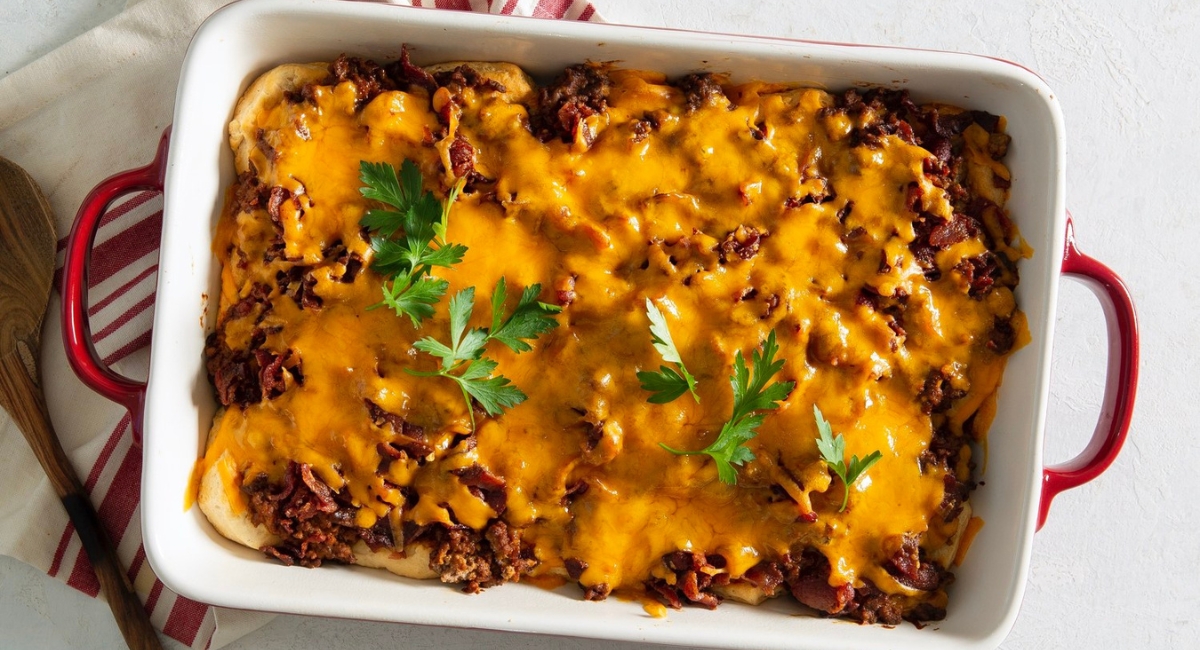 BBQ Beef Potato Bake