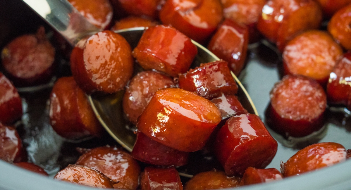 Crockpot Kielbasa Bites