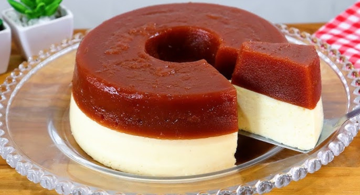Pudim Romeu e Julieta que derrete na boca a sobremesa perfeita para o fim de semana