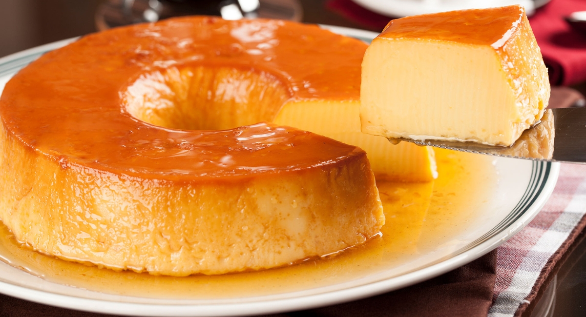 Pudim 4 leites delicioso