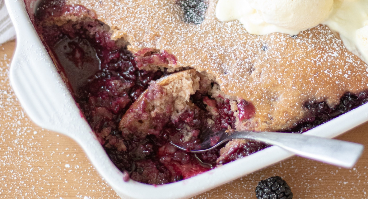Old Fashioned Blackberry Cobbler