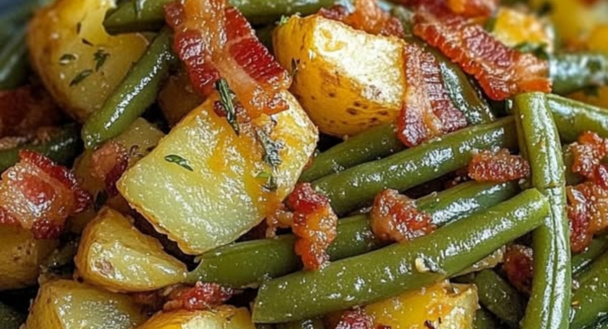 Country Ranch Green Beansotatoes