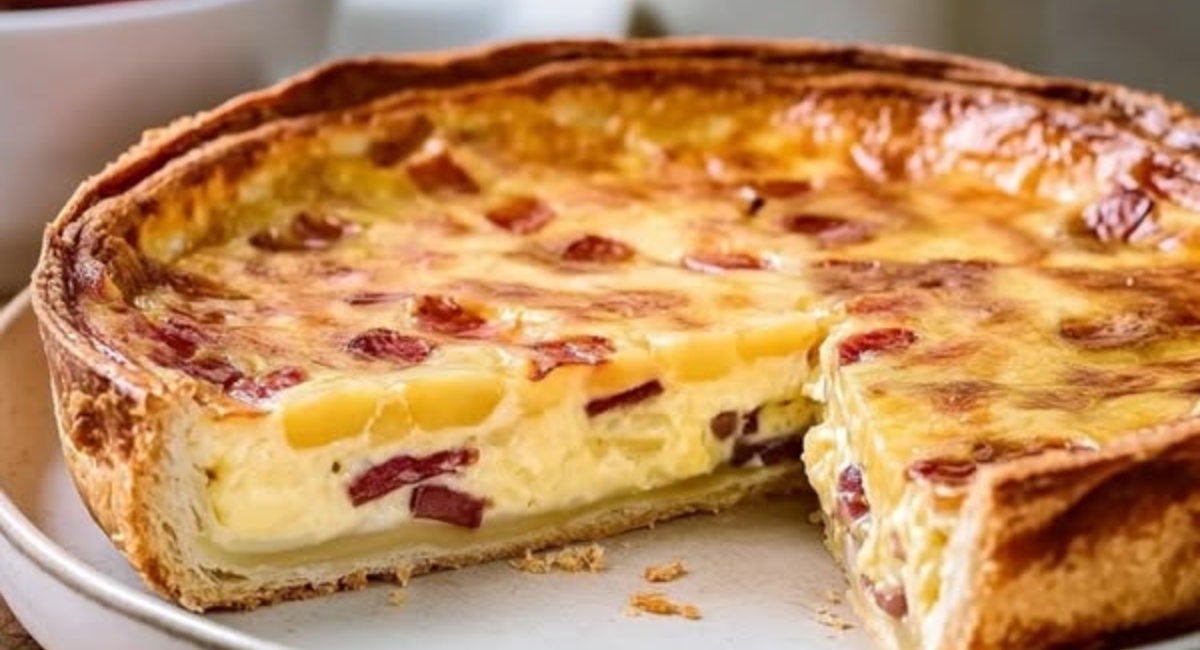 Quiche lorraine à l'ancienne