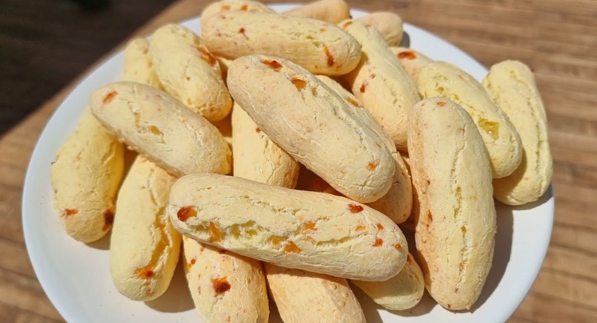 Biscoito de Polvilho com Creme de Leite