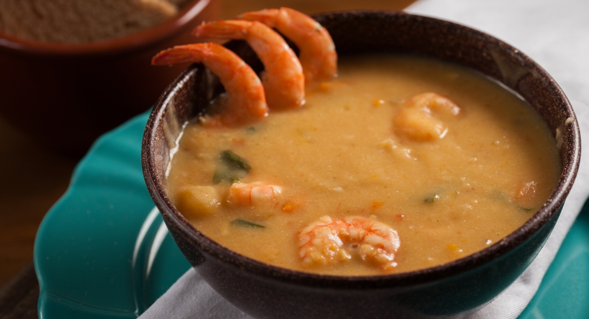 Sopa de camarão
