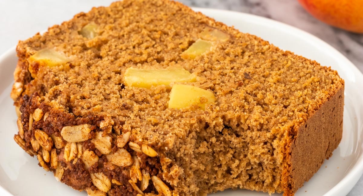 Bolo de Aveia, Maçã e Cenoura