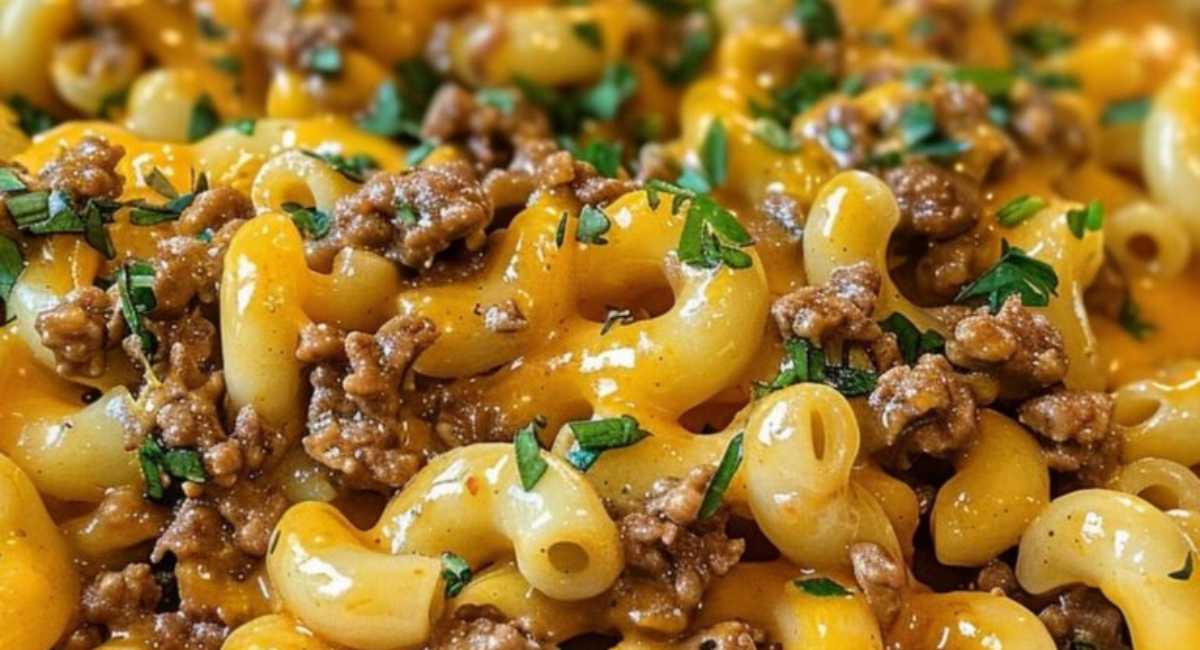 Homemade Cheeseburger Macaroni