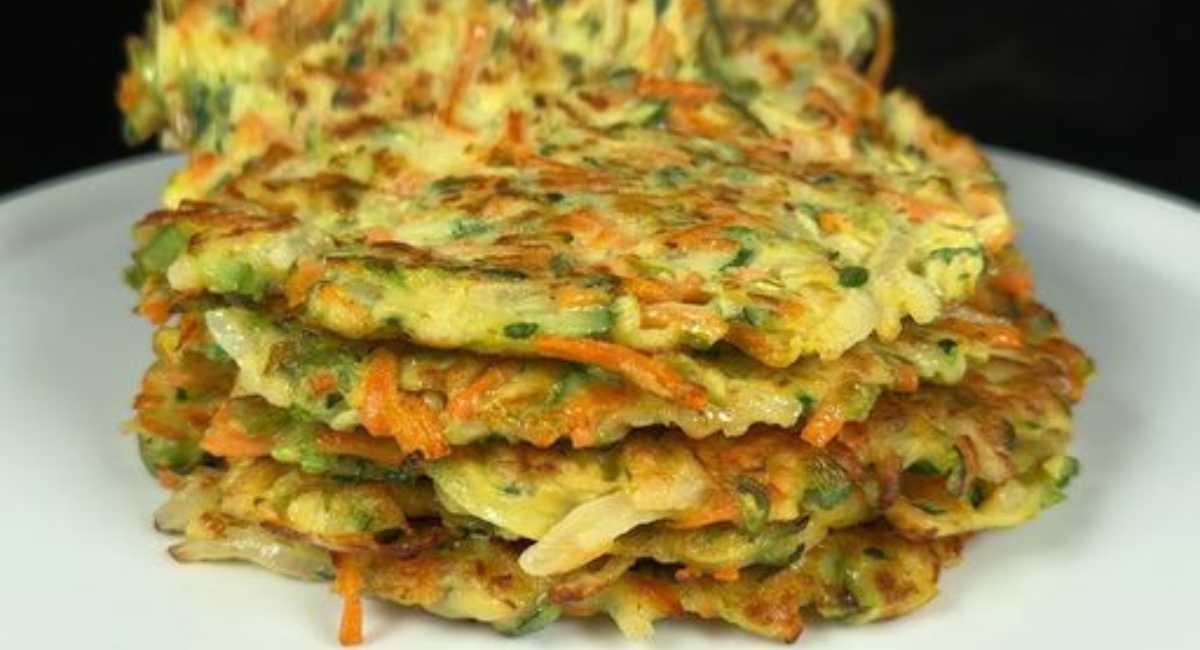 Galettes de légumes frites