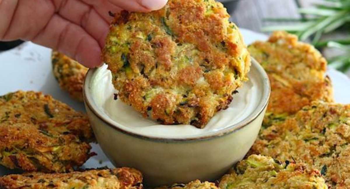 Crêpes de courgettes au four