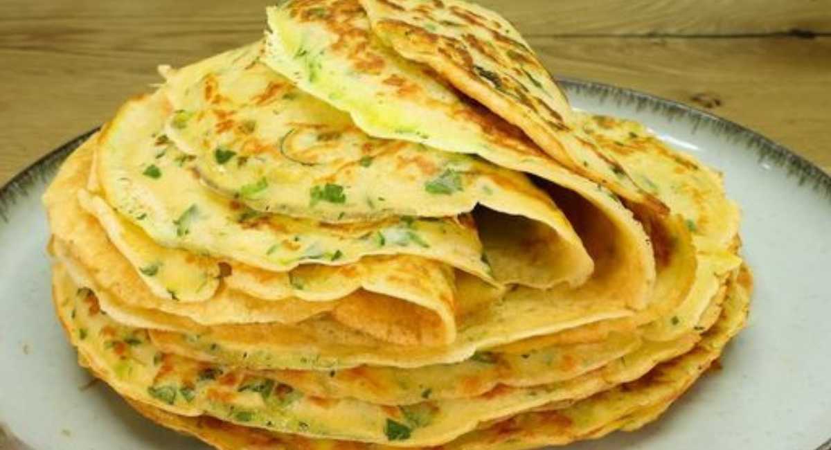 Crêpes de légumes à la ciboulette