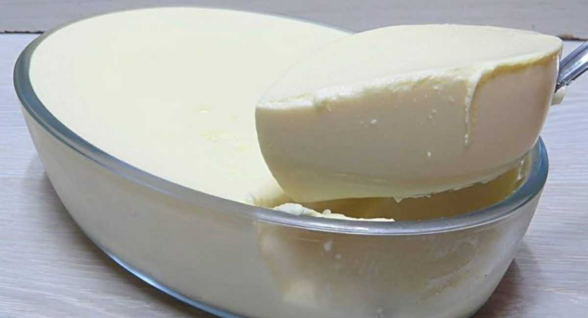 Sobremesa com 2 ingredientes