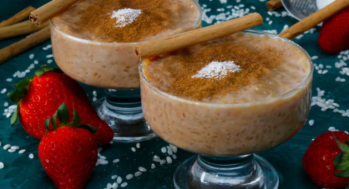 Arroz con leche caramelizado casera