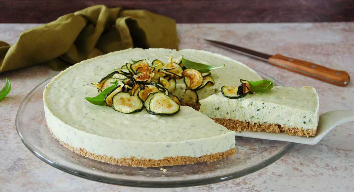 Cheesecake salé à la courgette : la recette fraîche et originale