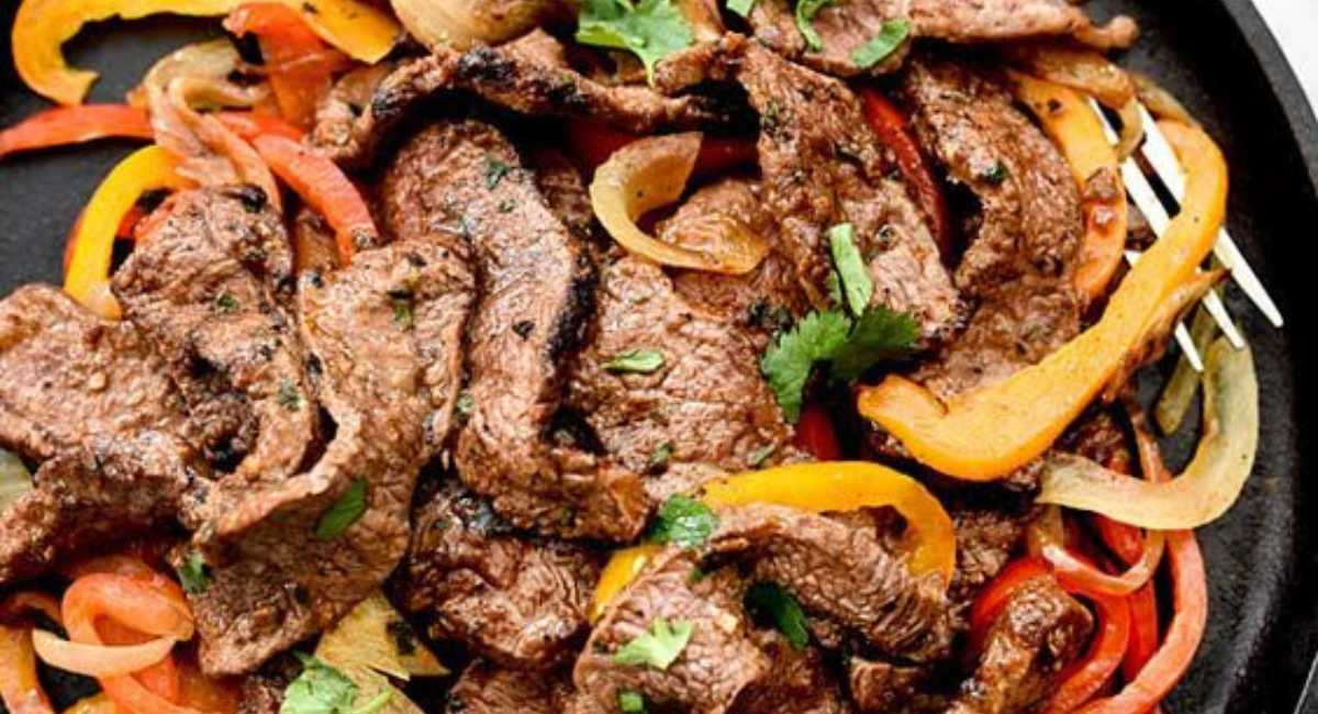 Fajitas de res, Receta!