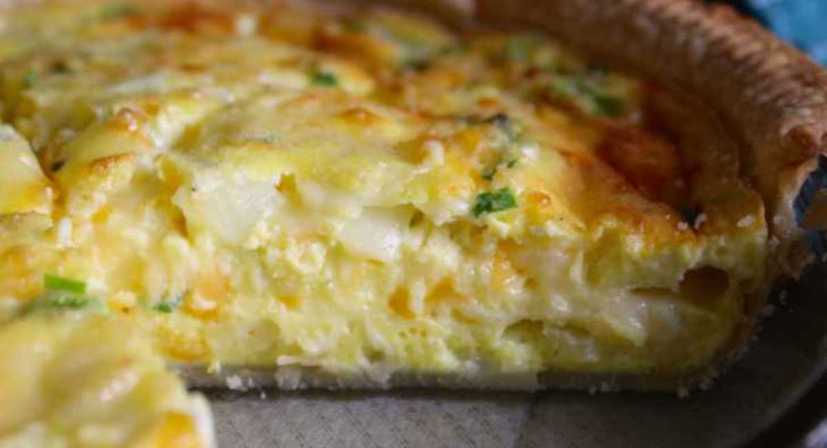 Three Cheese Quiche