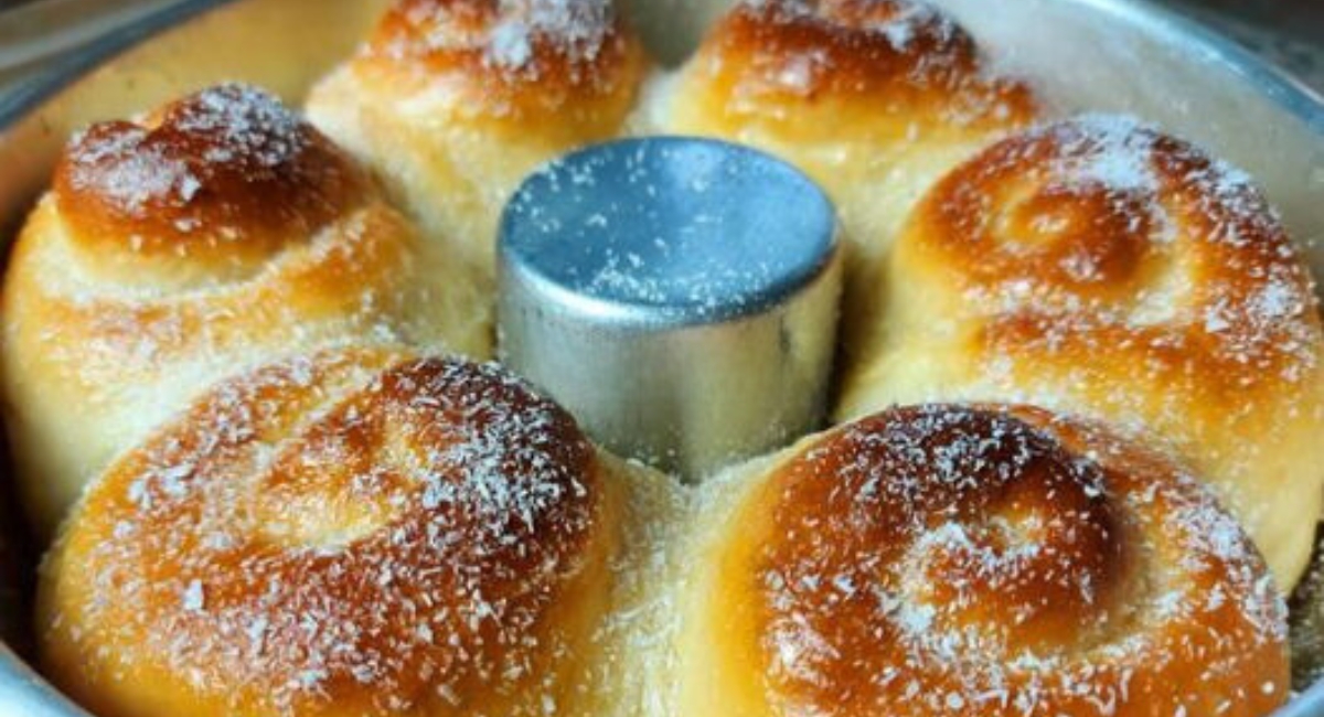 Pão doce caseiro