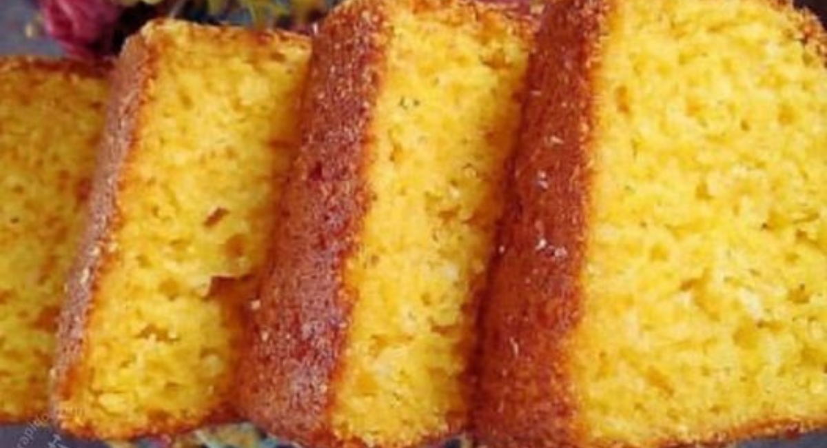 Bolo de Flocão de Milho