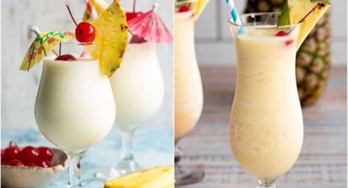 Piña colada, Receta!