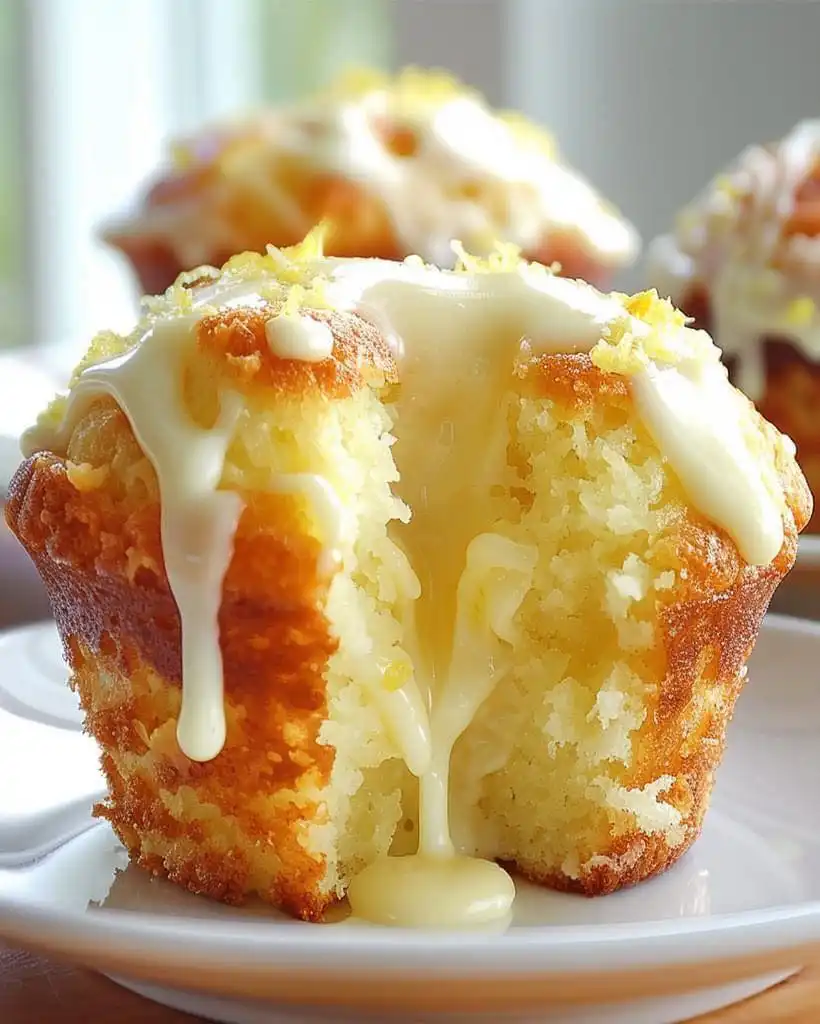 Luscious Lemon Cream Cheese Muffins