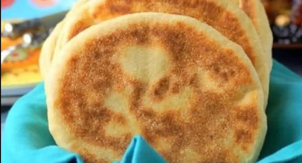 Matlouh pain algérien moelleux à la crème fraîche