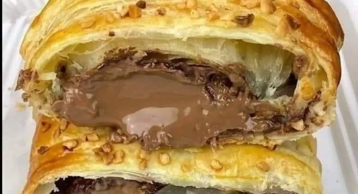 Pâte feuilletée et tresse au chocolat