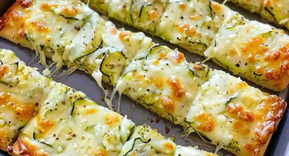 Oubliez les glucides, pas la saveur : gressins au fromage et aux courgettes