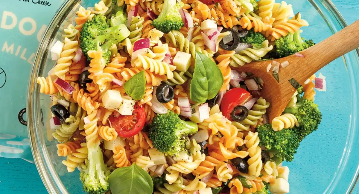 Salade de pâtes au fromage 