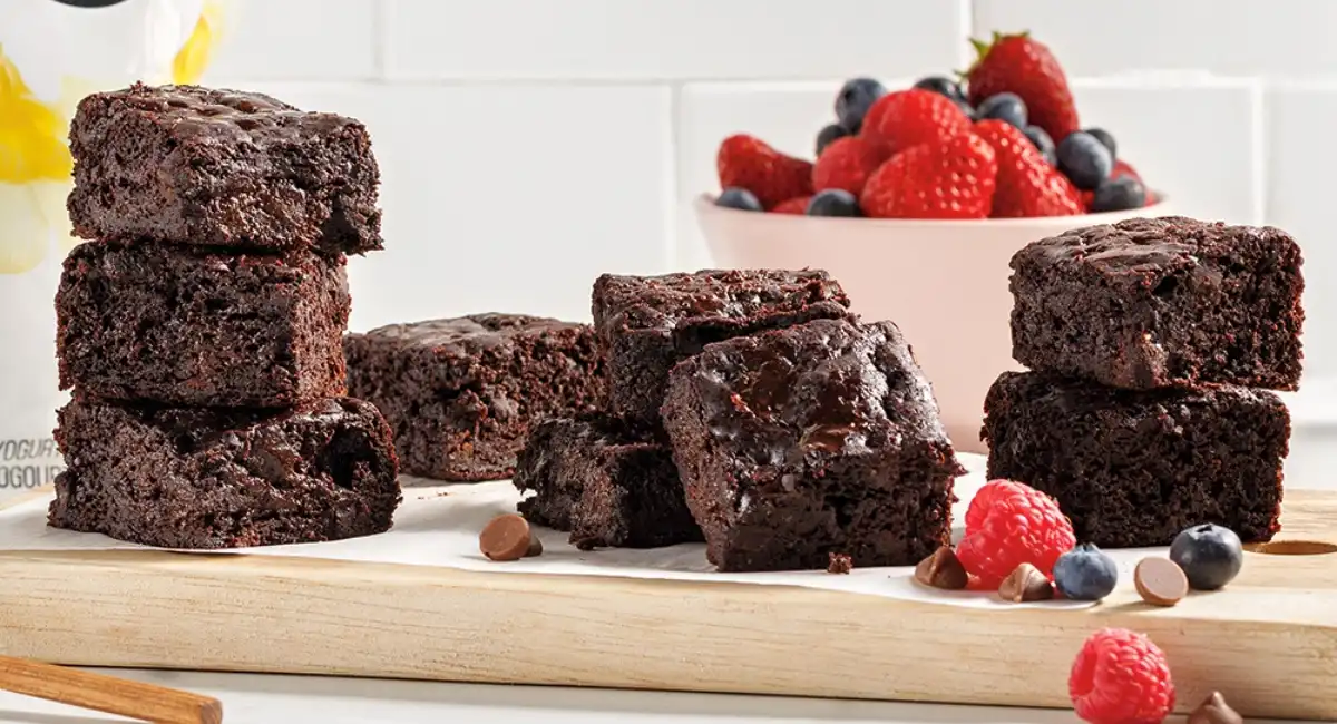   0 vote0/5 Brownies au chocolat et yogourt 