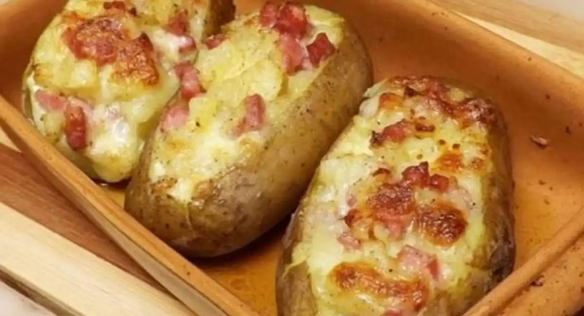 Pommes de Terre Farcies au Boursin et Jambon un Vrai Délice