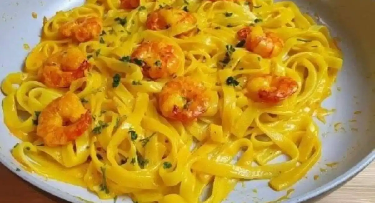 Des pâtes aux crevettes qui vous épateront ! Avec des crevettes parfaitement cuites et une sauce.