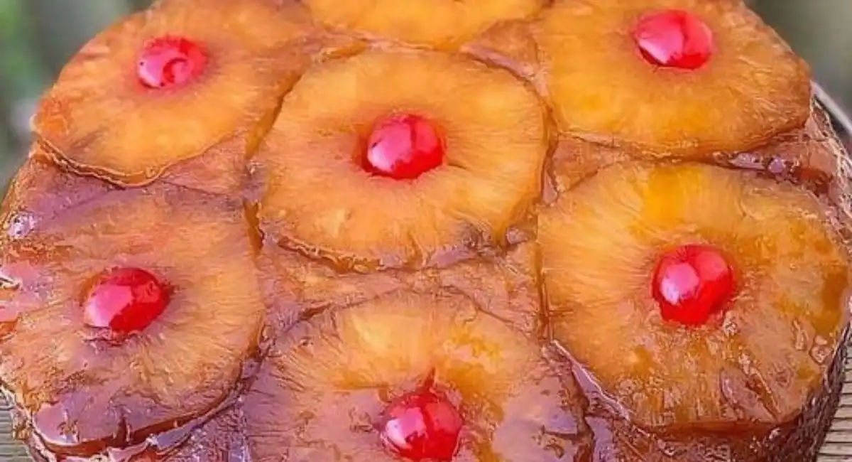 Pudin de piña casero