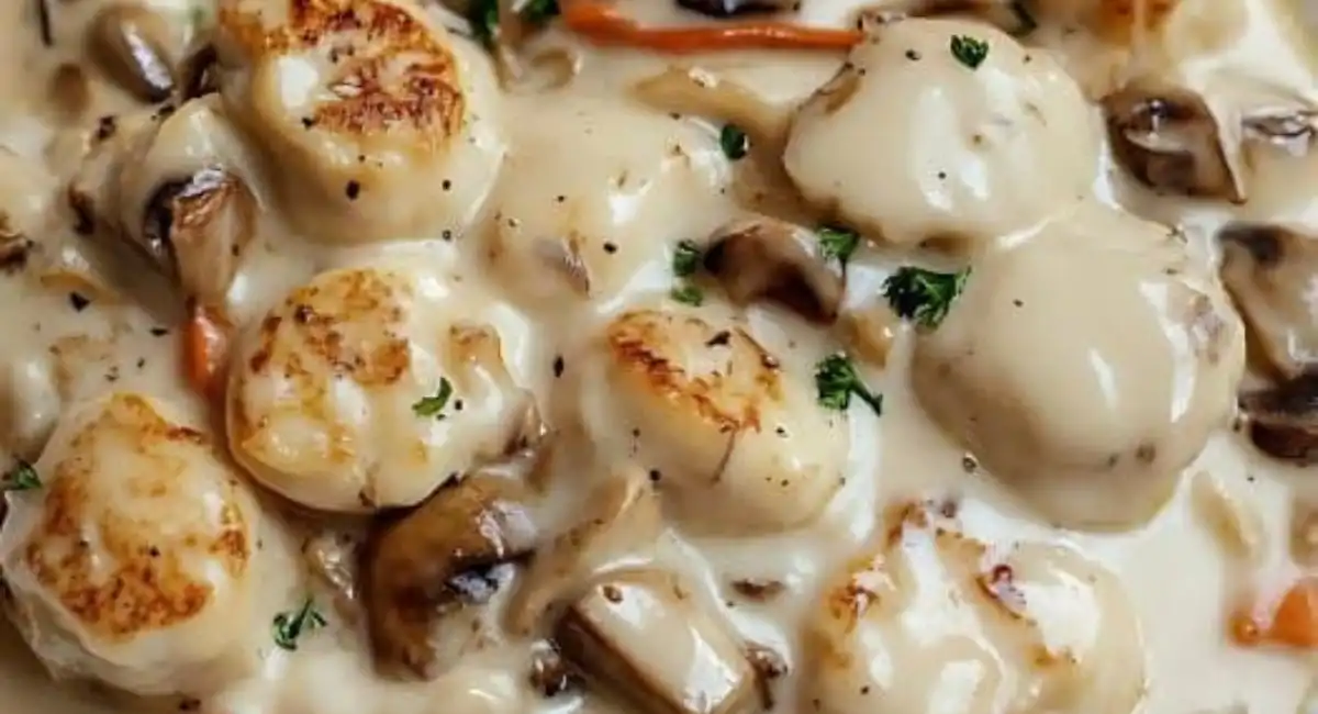 Blanquette de Saint-Jacques aux Champignons : Un Plat Raffiné et Savoureux