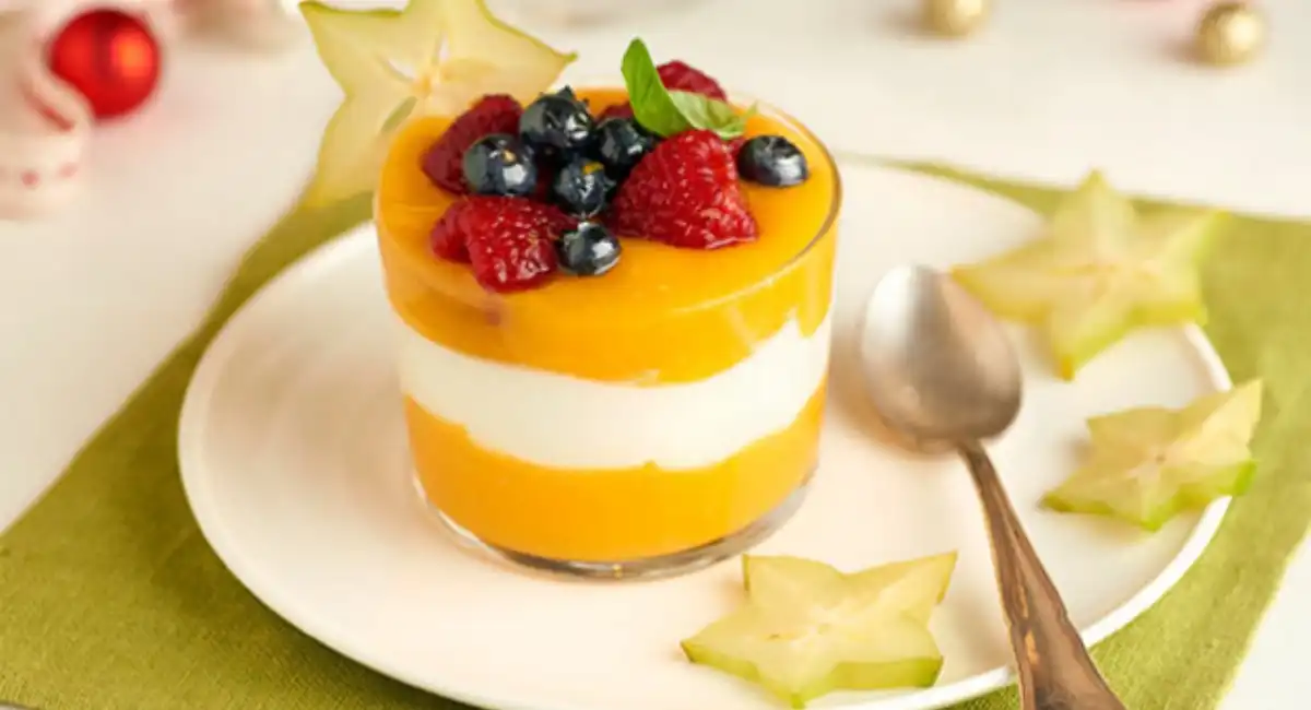 Postre de mango de 5 minutos