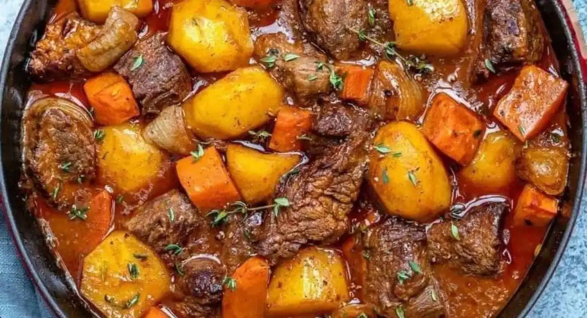 Ragoût de bœuf copieux