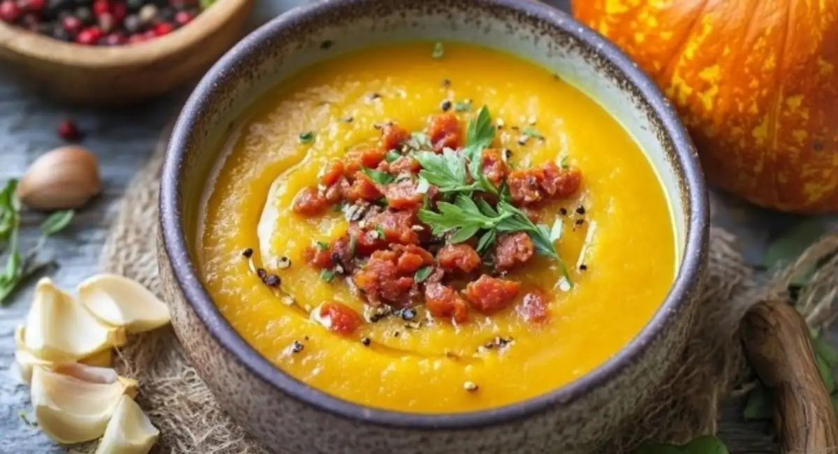 Velouté de Potiron au Chorizo