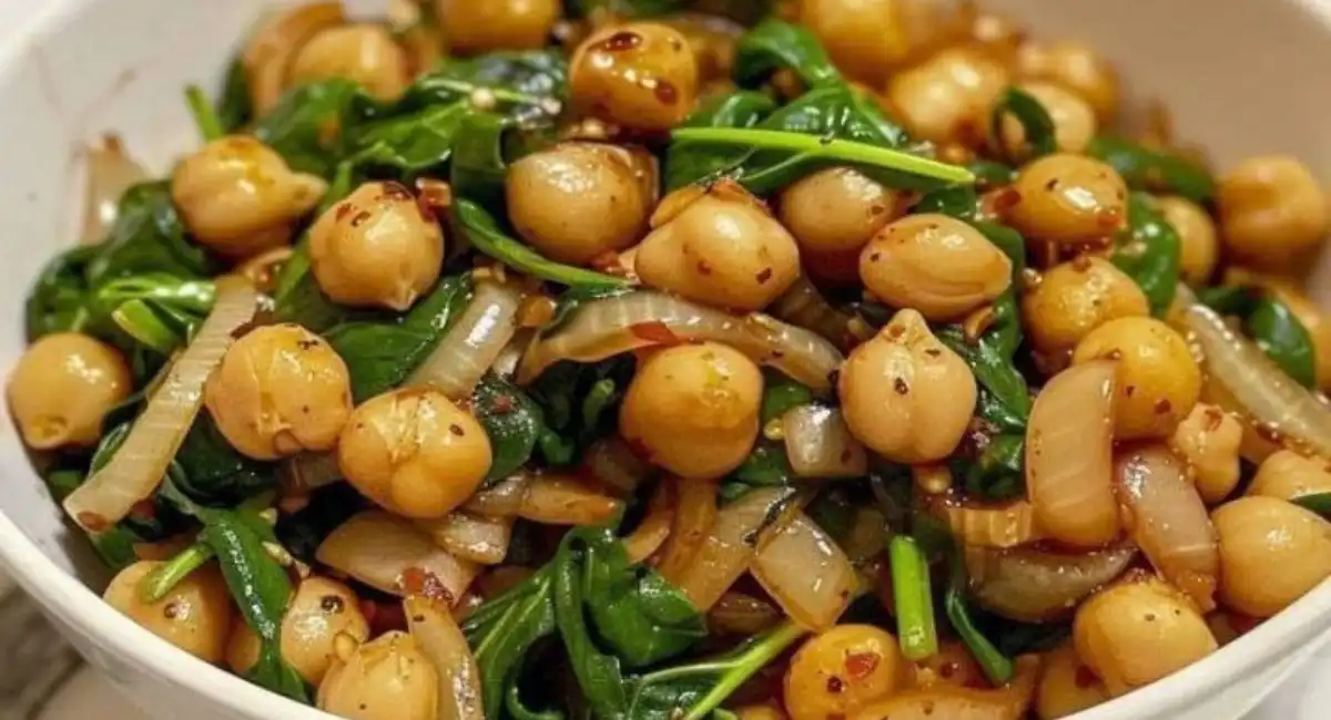 Salteado de Garbanzo y Espinaca: Una Explosión de Sabores Saludables