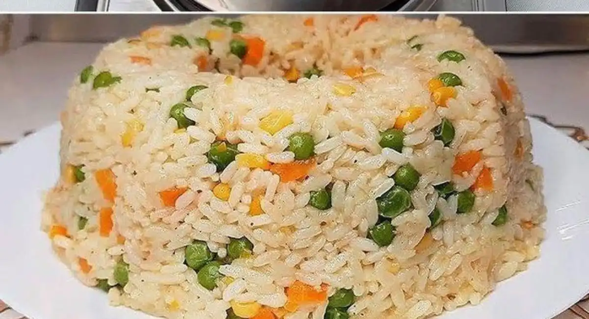 Riz aux légumes – Très facile et rapide à réaliser