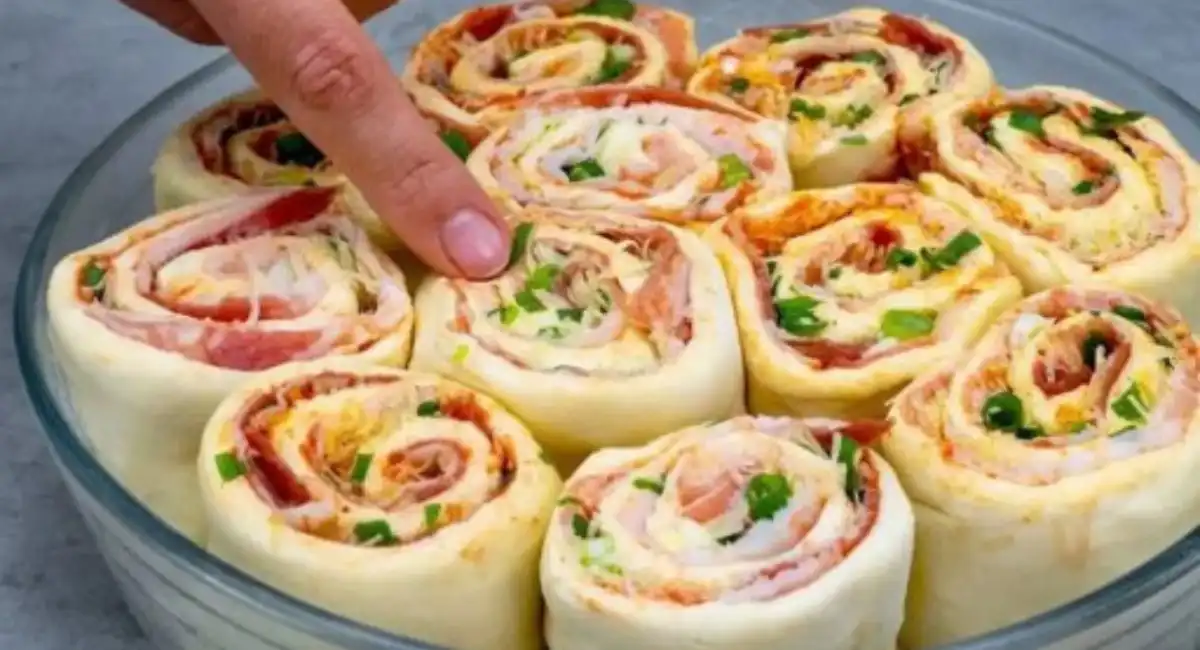 ¡Ya no pedimos pizza! ¡Estos rollitos rellenos son geniales!