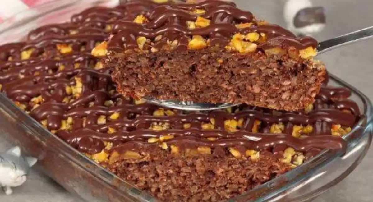 Prepara este Delicioso Postre Adelgazante con Avena, Cacao y Plátanos! Sin gluten, Sin azúcar