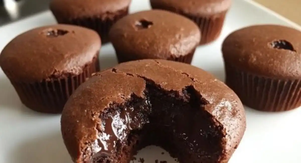 Mini-moelleux au chocolat