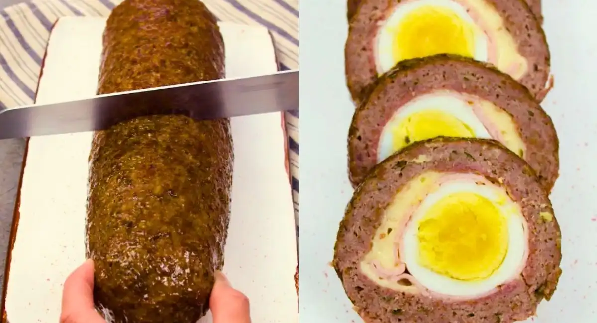 Pastel de carne relleno de huevo: Una receta clásica y reconfortante