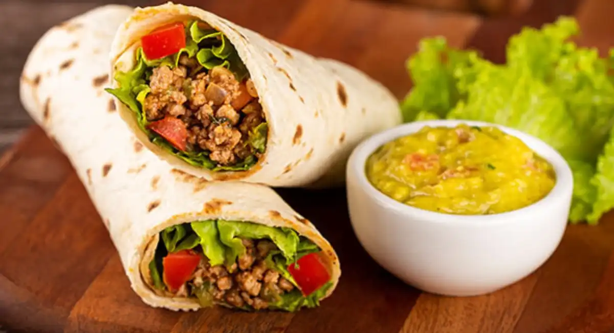 Burritos de carne picada