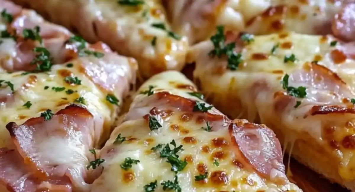 Croque-Monsieur Façon Pizza : Une Fusion Savoureuse entre Deux Classiques