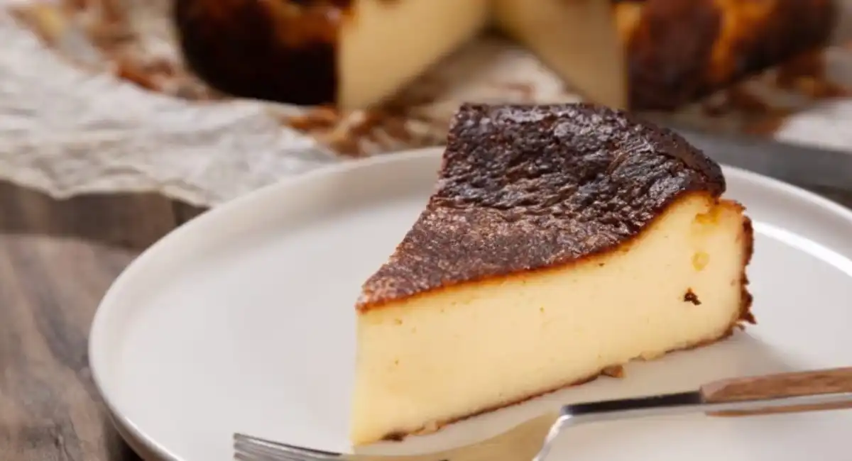 Tarta de queso vasca quemada: una deliciosa receta de tarta de queso