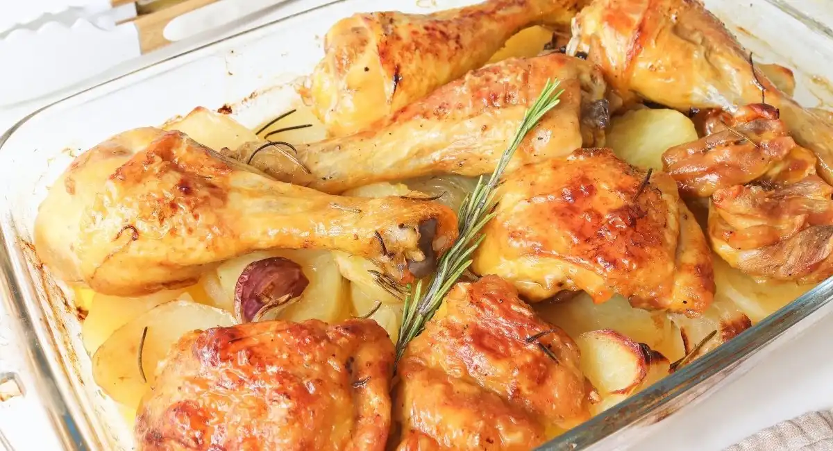 Muslos al horno, Receta!