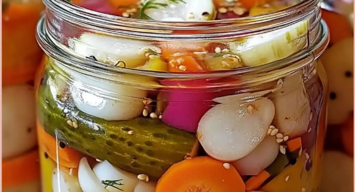 Verduras Encurtidas con Toque Especial