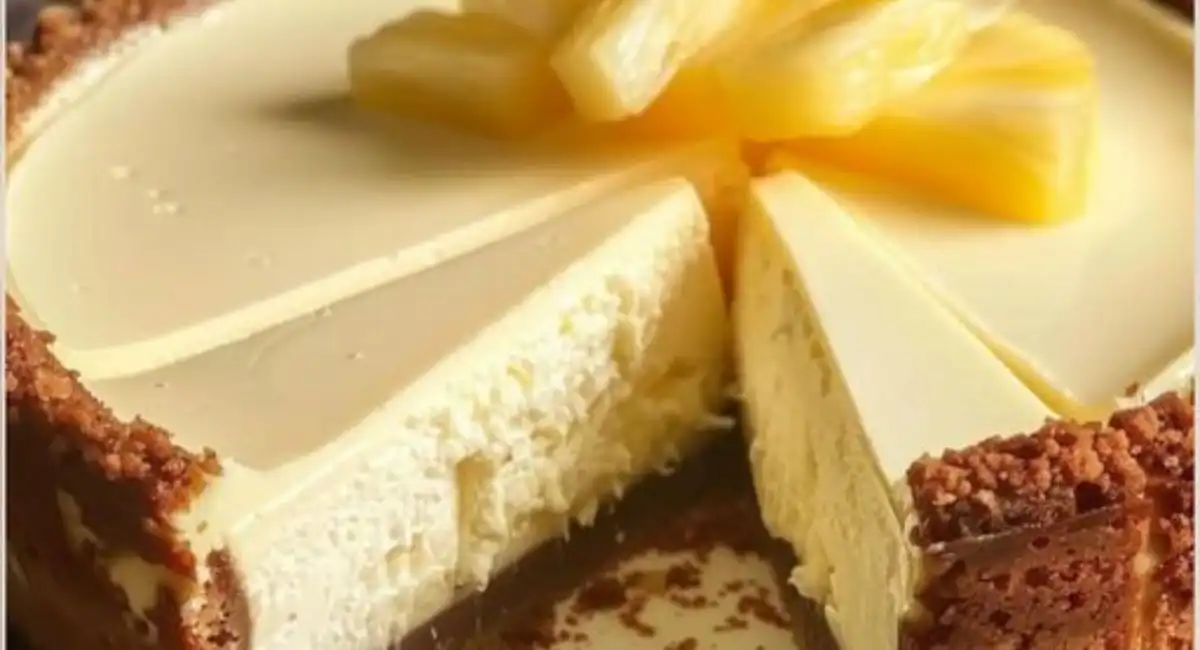 Cheesecake de Piña Tropical: Un Viaje a los Sabores del Paraíso